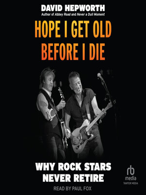 cover image of Hope I Get Old Before I Die